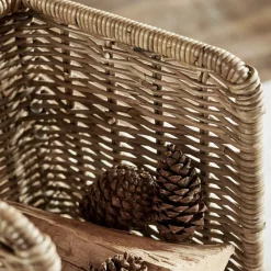 LOBERON Caisses Et Paniers|Accessoires De Cheminée*Panier à bûches Xabier