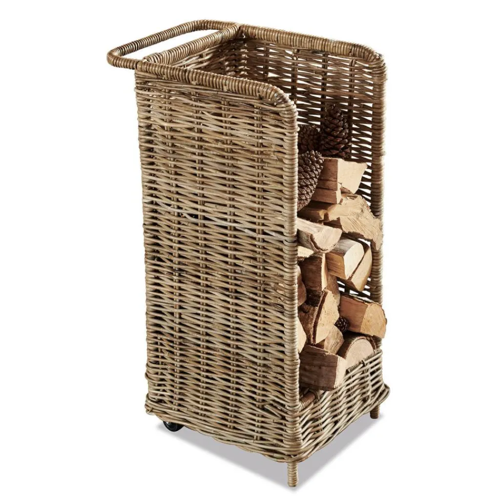 LOBERON Caisses Et Paniers|Accessoires De Cheminée*Panier à bûches Xabier