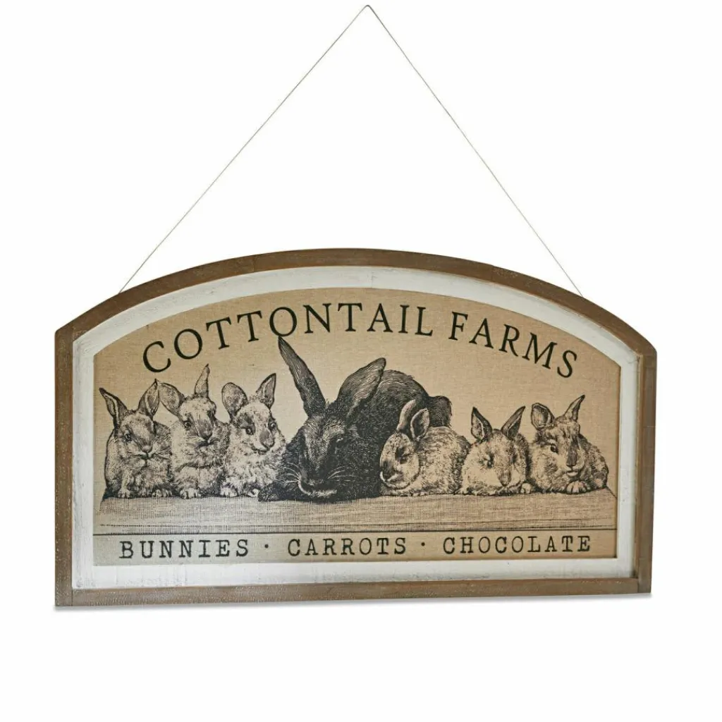 LOBERON Plaques Et Panneaux|Décoration*Panneau décoratif Cottontail Farms