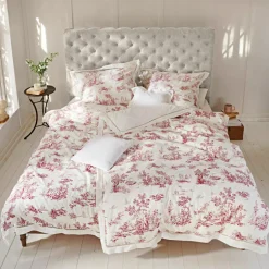 LOBERON Linge De Lit|Linge De Lit*Parure de lit Toile rouge