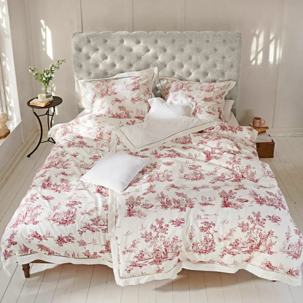 LOBERON Linge De Lit|Linge De Lit*Parure de lit Toile rouge
