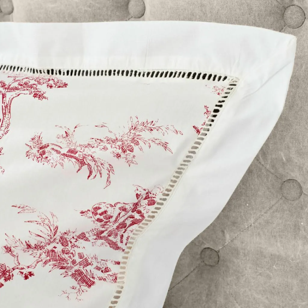 LOBERON Linge De Lit|Linge De Lit*Parure de lit Toile rouge