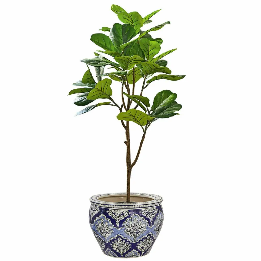 LOBERON Fleurs Séchées Et Artificielles|Décoration*Plante décorative en pot Evolet