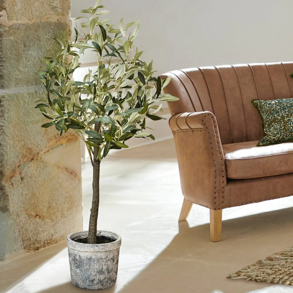 LOBERON Fleurs Séchées Et Artificielles|Décoration*Plante décorative en pot Mariuccia