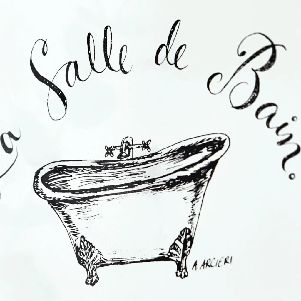 LOBERON Plaques Et Panneaux|Panneaux Décoratifs Et Tableaux*Plaque décorative La salle de bain