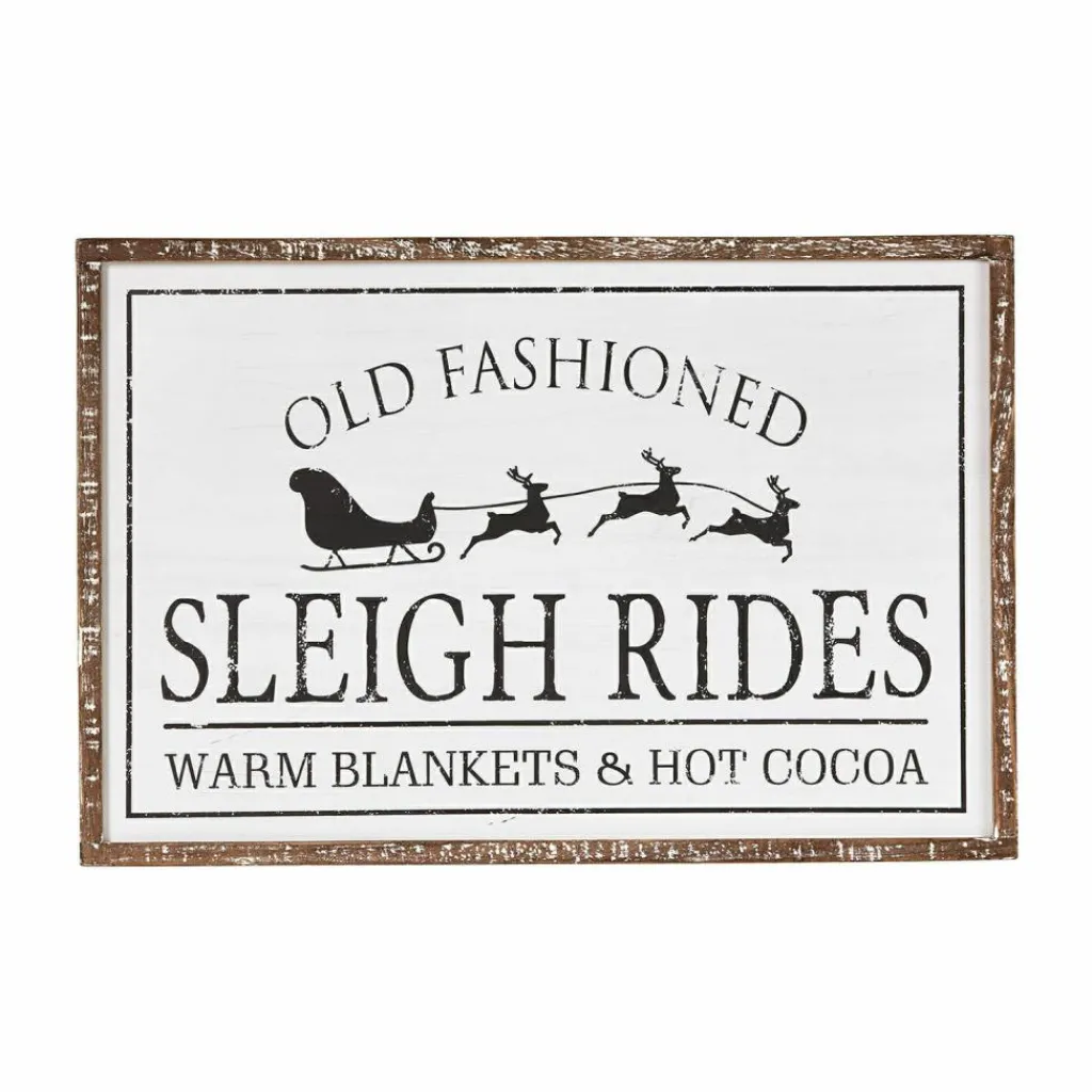 LOBERON Tableaux*Plaque décorative Sleigh Rides
