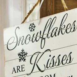 LOBERON Tableaux*Plaque décorative Snowflakes