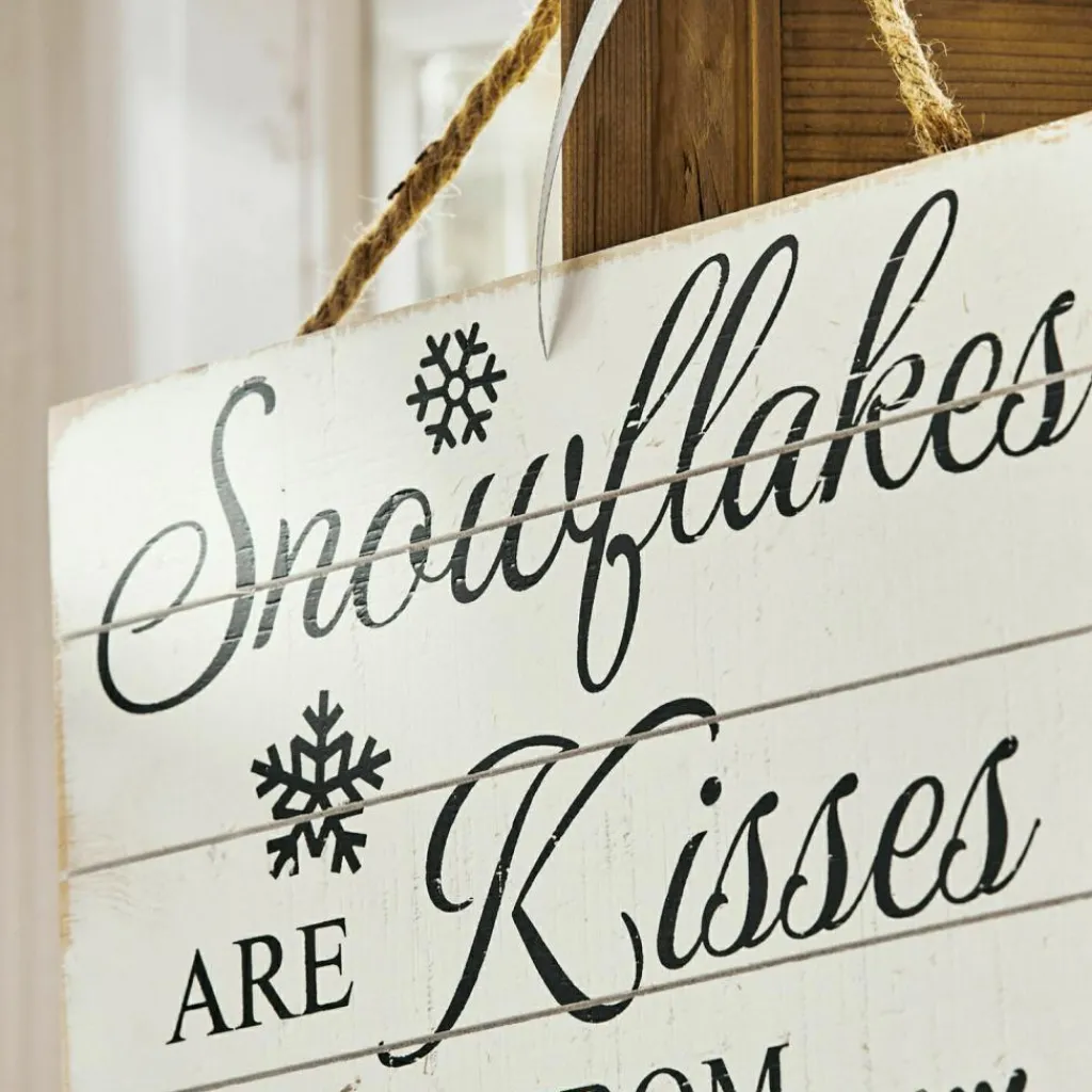 LOBERON Tableaux*Plaque décorative Snowflakes