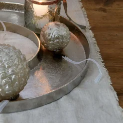 LOBERON Décorations De Table De Noël|Photophores, Chandeliers Et Lanternes*Plateau à bougies Velarosas
