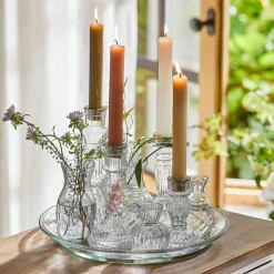 LOBERON Vases|Vases Et Cache-Pots*Plateau avec bougeoirs et vases Hilevor