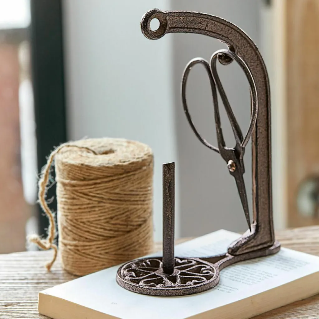 LOBERON Outils De Jardin*Porte-bobine avec ciseaux Preston