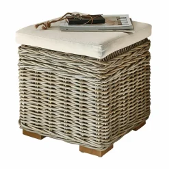 LOBERON Poufs Et Tabourets|Canapés, Chaises Et Fauteuils*Pouf Xandrine