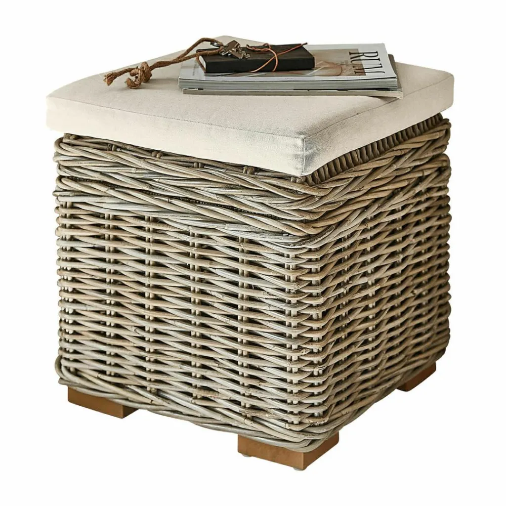 LOBERON Poufs Et Tabourets|Canapés, Chaises Et Fauteuils*Pouf Xandrine
