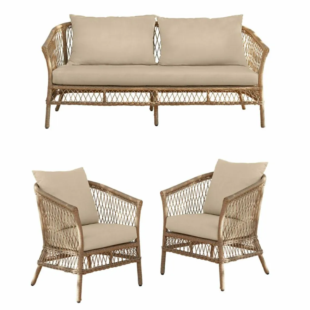 LOBERON Canapés, Chaises Et Fauteuils*Salon de jardin Farington