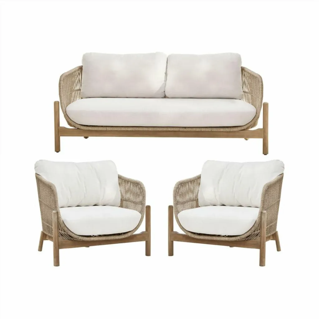 LOBERON Canapés, Chaises Et Fauteuils*Salon de jardin FSC®-100% Belvidere