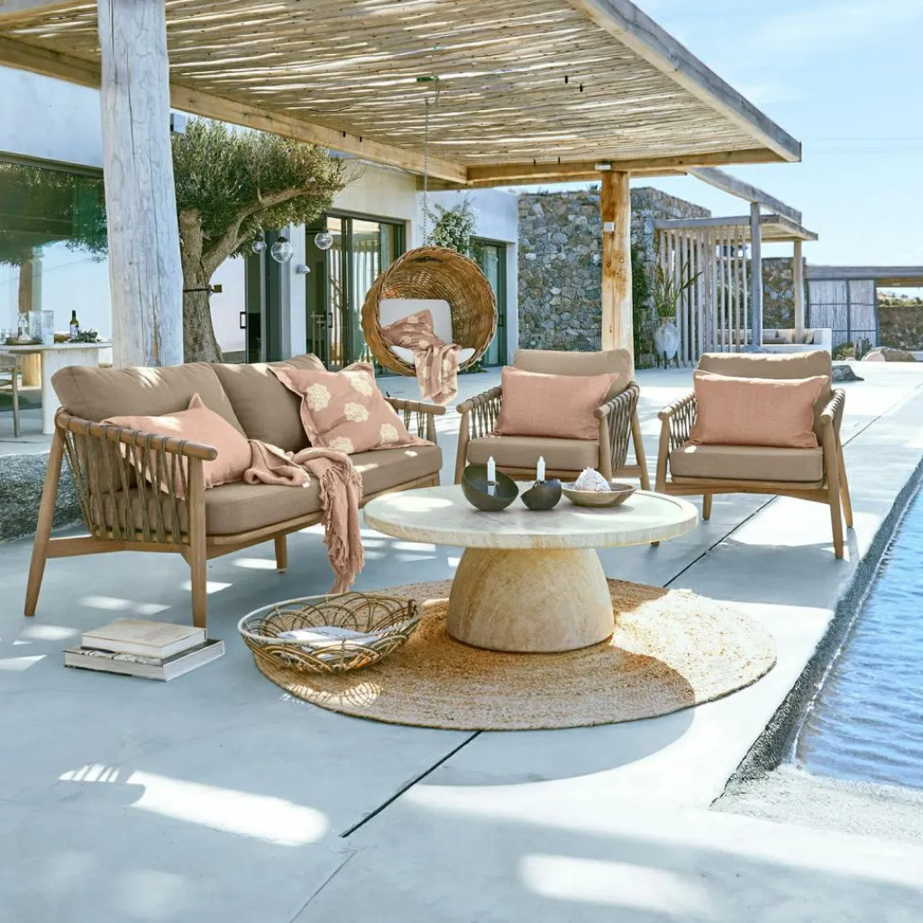 LOBERON Canapés, Chaises Et Fauteuils*Salon de jardin FSC®-100% Thornwick