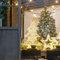 LOBERON Décorations Lumineuses*Sapin de Noël à LED Vivetelle