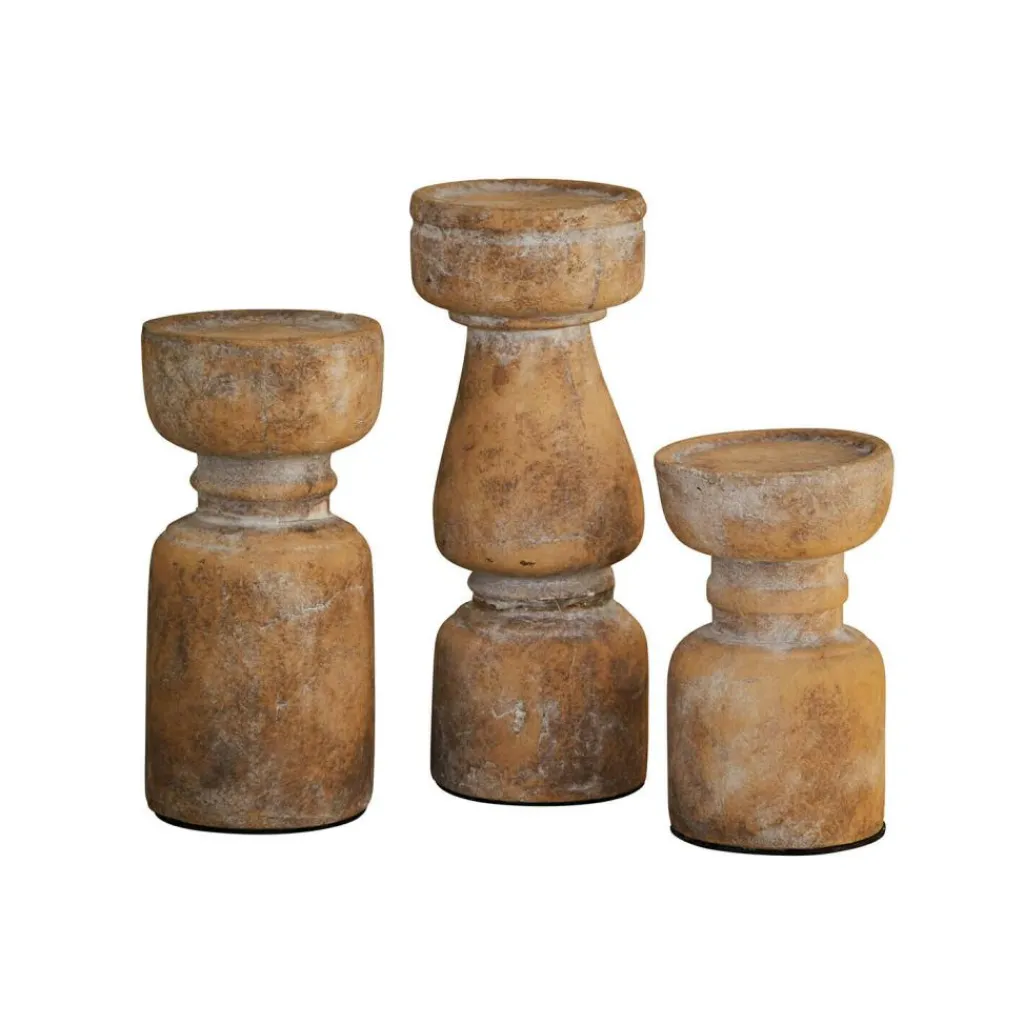 LOBERON Bougeoirs|Porte-Bougies*Set de 3 bougeoirs Talona