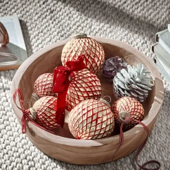 LOBERON Boules De Noël*Set de 6 boules de Noël Aleviah