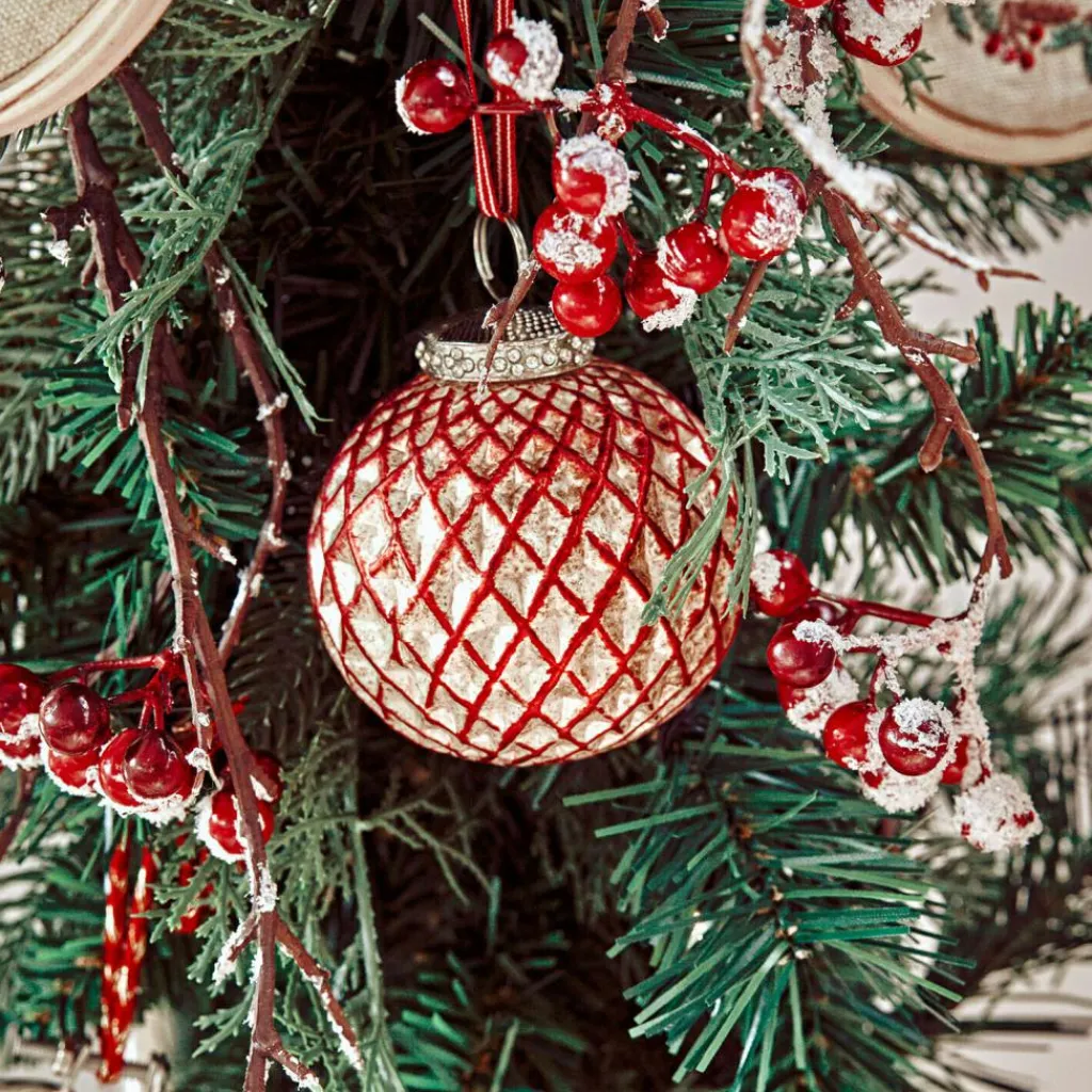 LOBERON Boules De Noël*Set de 6 boules de Noël Aleviah