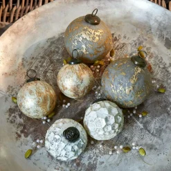 LOBERON Boules De Noël*Set de 6 boules de Noël Bellezia