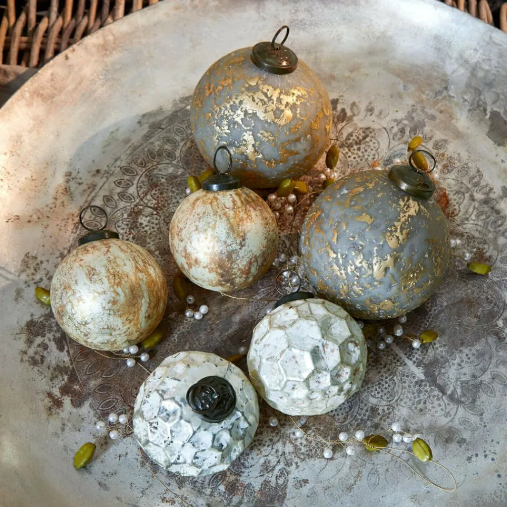 LOBERON Boules De Noël*Set de 6 boules de Noël Bellezia