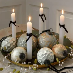 LOBERON Boules De Noël*Set de 6 boules de Noël Bellezia