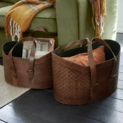 LOBERON Caisses Et Paniers|Rangements*Set de 2 corbeilles Tavari