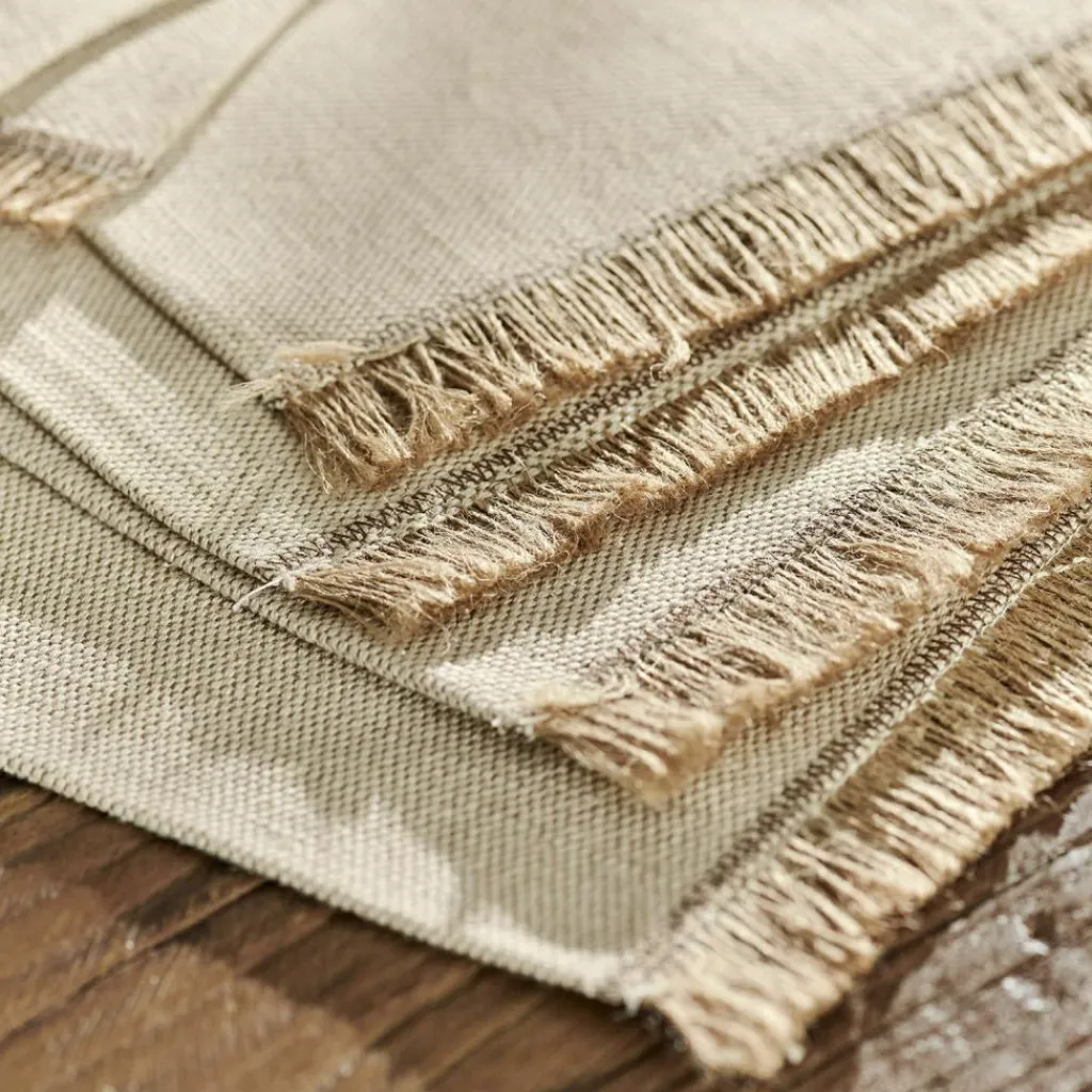 LOBERON Nappes|Linge De Table*Sets de table et dessous de verres, 4 pièces Abitain