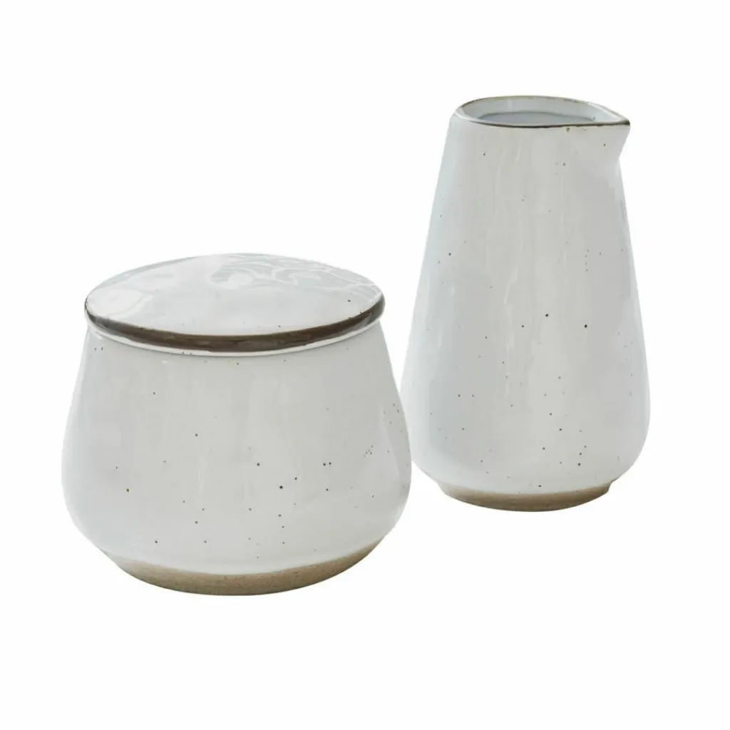 LOBERON Vaisselle|Vaisselle*Sucrier et petit pot à lait Biarré