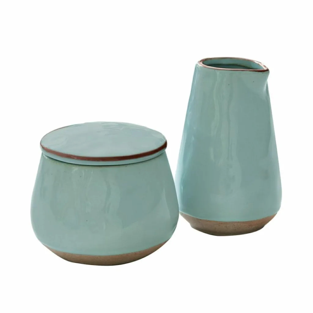 LOBERON Vaisselle|Vaisselle*Sucrier et petit pot à lait Biarré