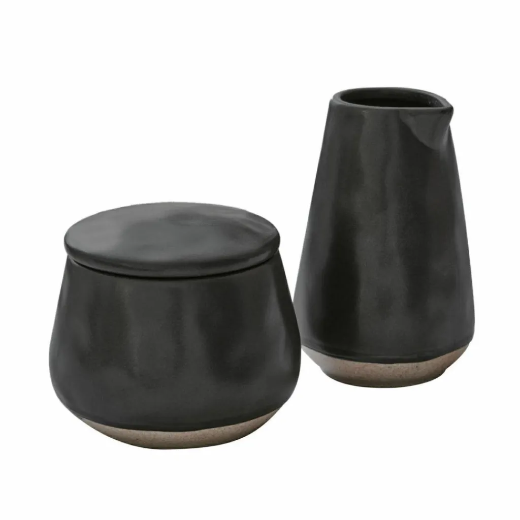LOBERON Vaisselle|Vaisselle*Sucrier et petit pot à lait Biarré