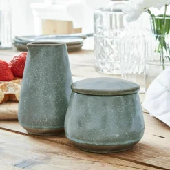 LOBERON Vaisselle|Vaisselle*Sucrier et petit pot à lait Biarré
