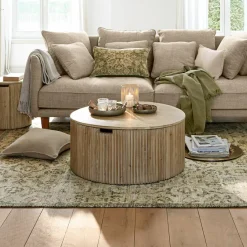 LOBERON Tables Basses|Tables Basses*Table basse Saintouré