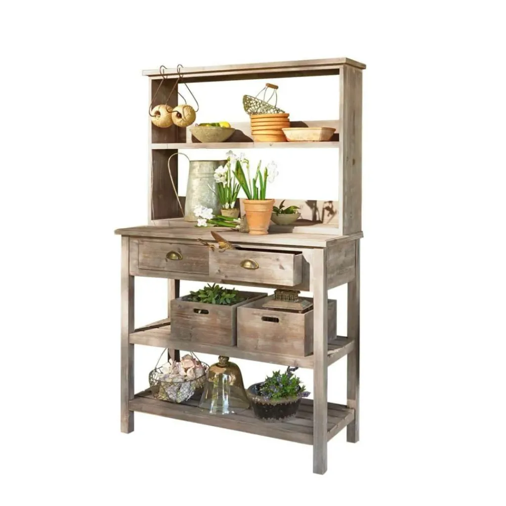 LOBERON Étagères À Plantes*Table de jardinage Landover
