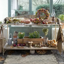 LOBERON Étagères À Plantes*Table de rempotage Banners