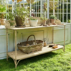 LOBERON Étagères À Plantes*Table de rempotage Banners