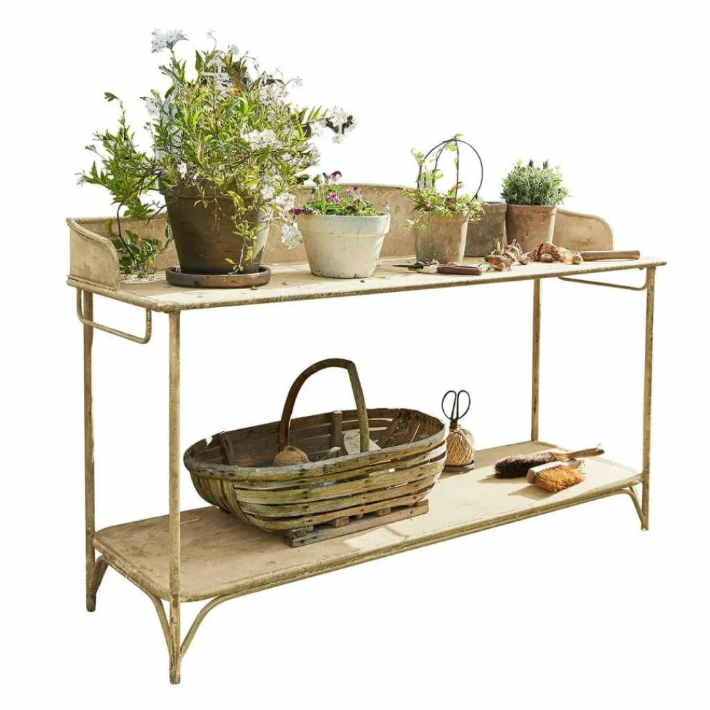 LOBERON Étagères À Plantes*Table de rempotage Banners