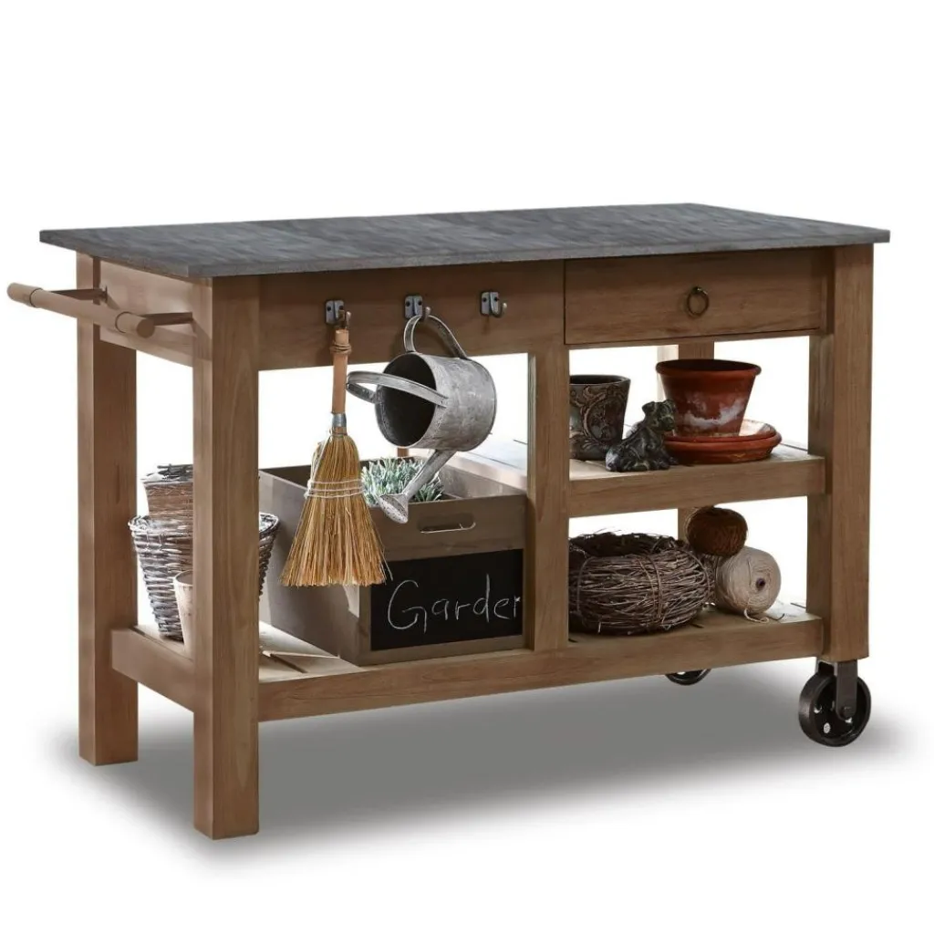 LOBERON Étagères À Plantes*Table de rempotage Ellenton