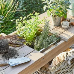 LOBERON Étagères À Plantes*Table de rempotage FSC®-100% Venzone