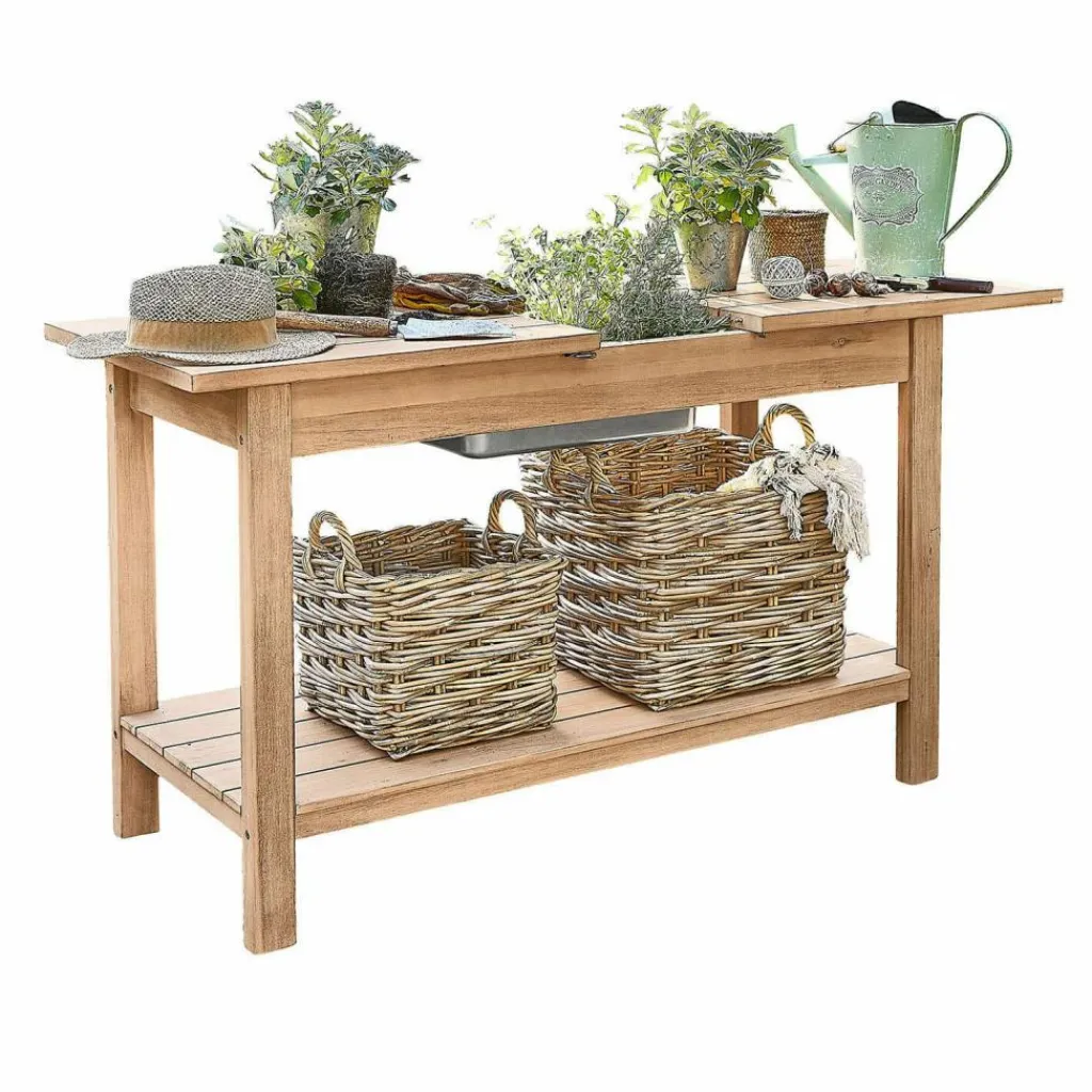 LOBERON Étagères À Plantes*Table de rempotage FSC®-100% Venzone