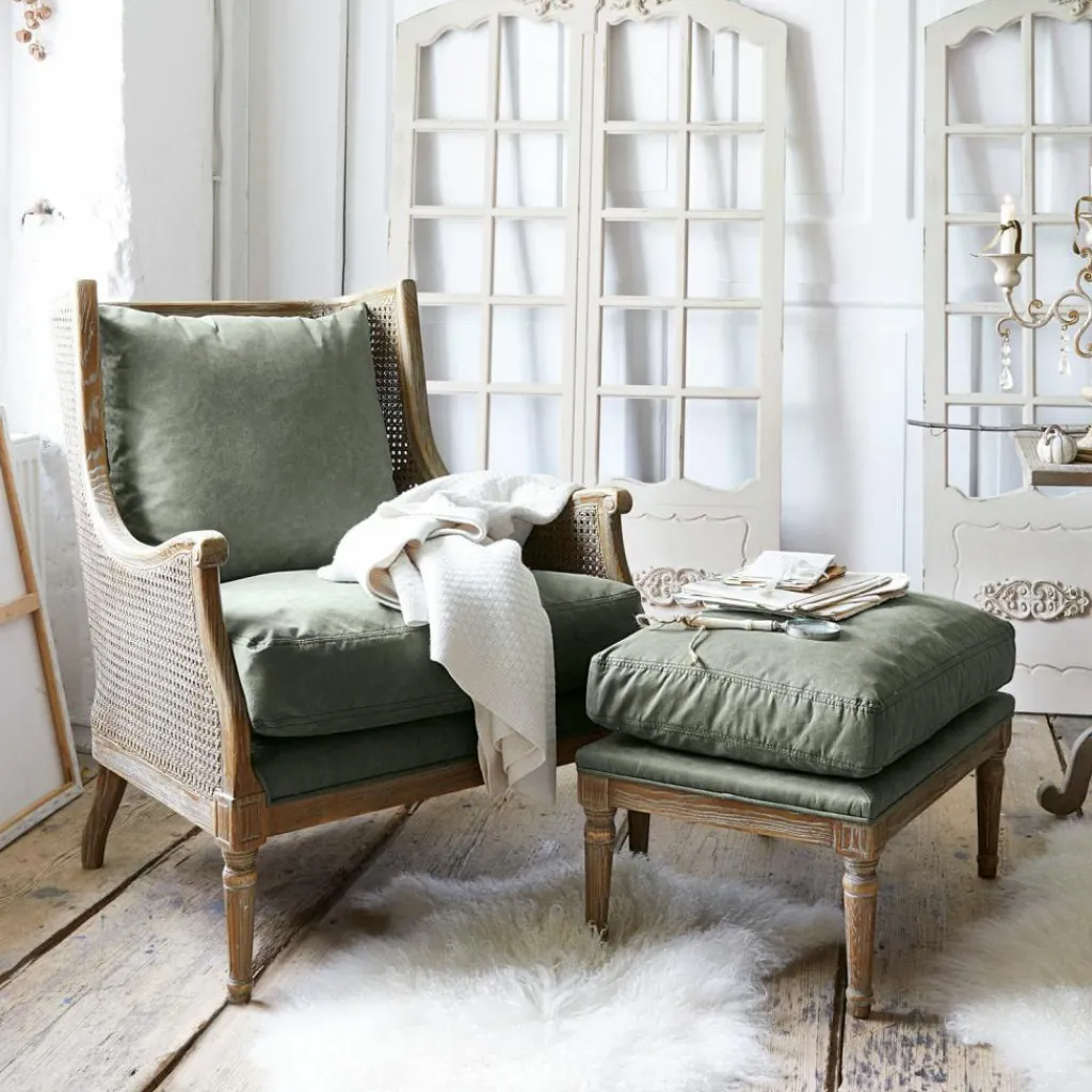 LOBERON Poufs Et Tabourets|Canapés, Chaises Et Fauteuils*Tabouret Greenbrier