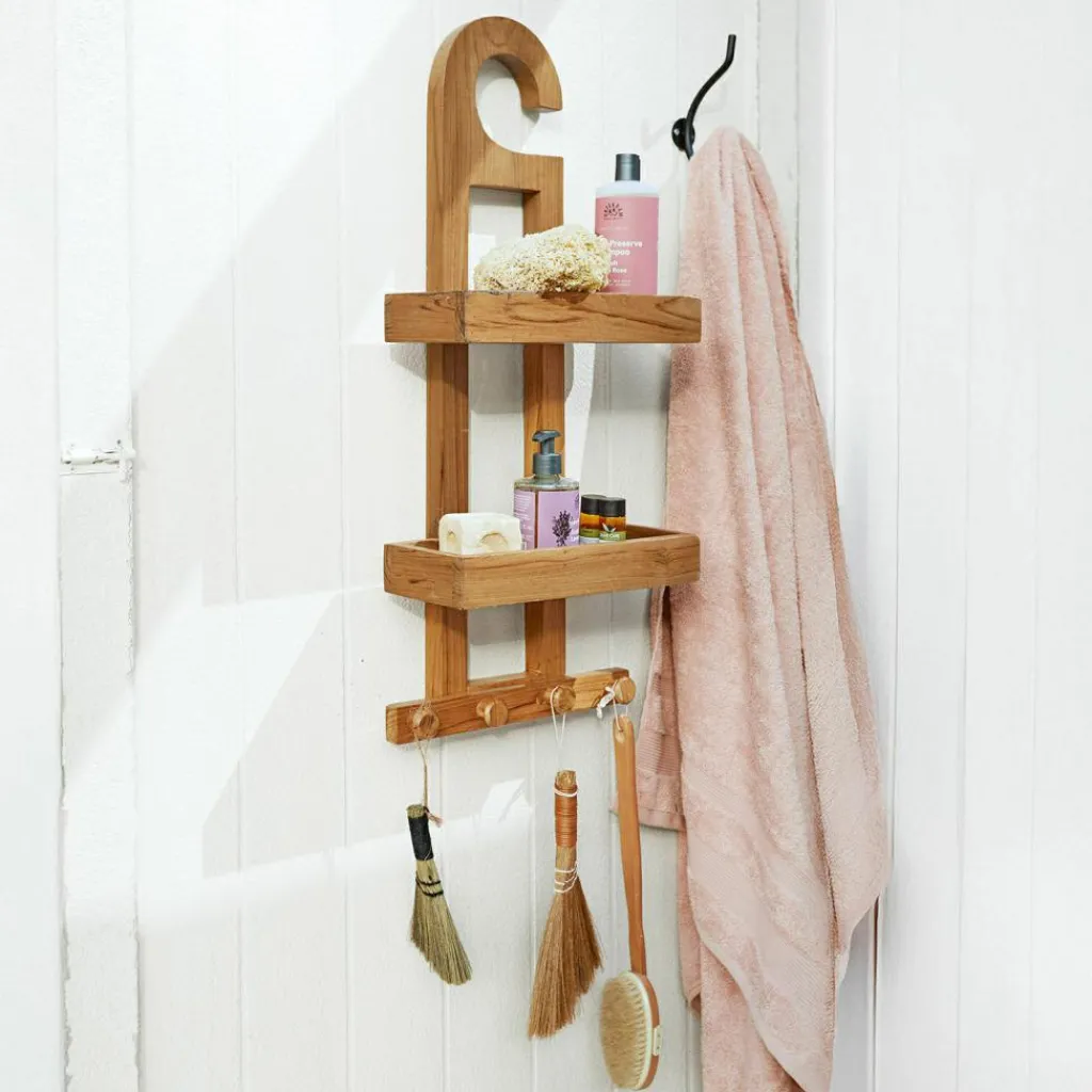 LOBERON Étagères Murales|Rangements*Étagère de douche Cournelle