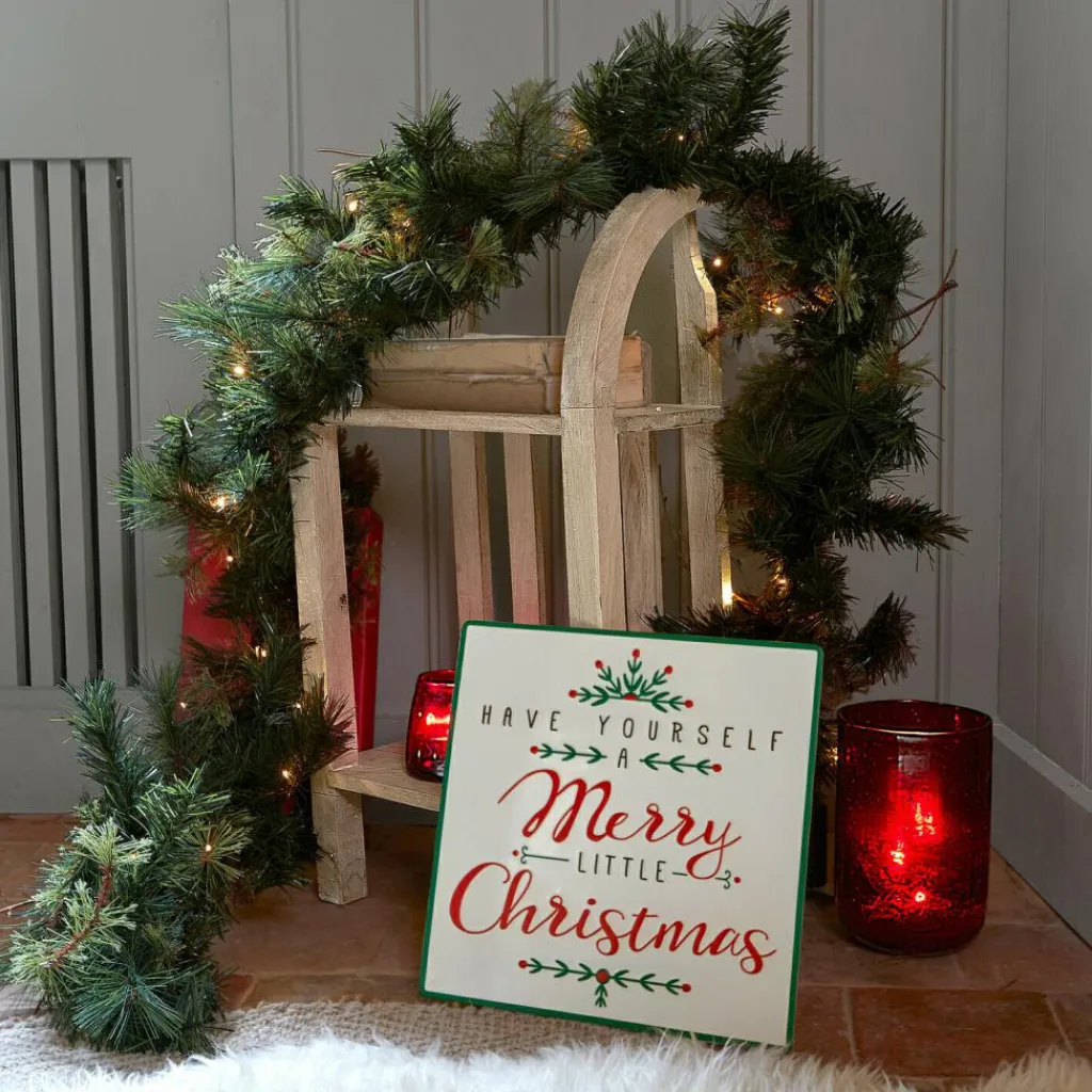 LOBERON Objets Décoratifs De Noël*Étagère luge Renier