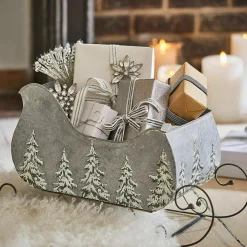 LOBERON Objets Décoratifs De Noël*Traineau décoratif Pavie