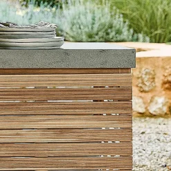 LOBERON Dessertes De Cuisine*Vaisselier d'extérieur 100 % FSC® Venzone